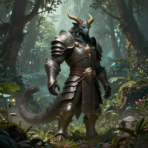 Tonico as Mythical Creature in Fantasy