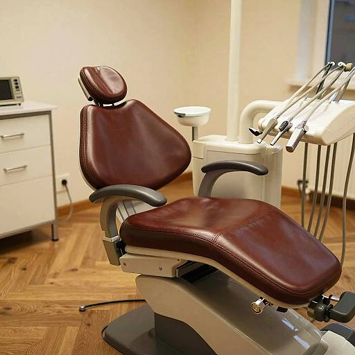 Vintage Dental Office with Classic Chair
