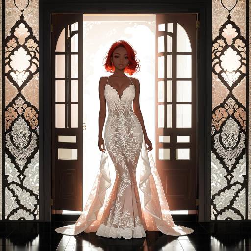 Elegant Lingerie Portrait of Youthful Girl Elegant Lingerie Portrait of Youthful Girl