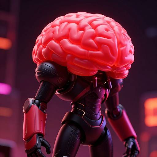 Cyberpunk Coco Motherbrain Portrait