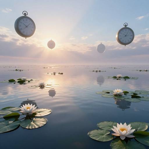 Ethereal Surrealist Digital Vista