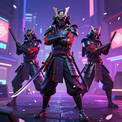 Futuristic Samurai Fortnite Skins