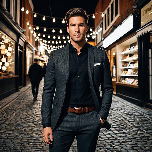 Stylish Night Out Male Outfit Showcase