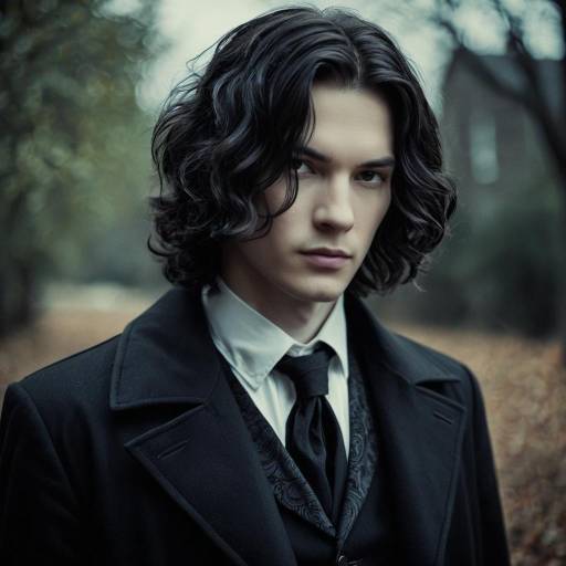Gothic Peter Cosplay with Elegant Style