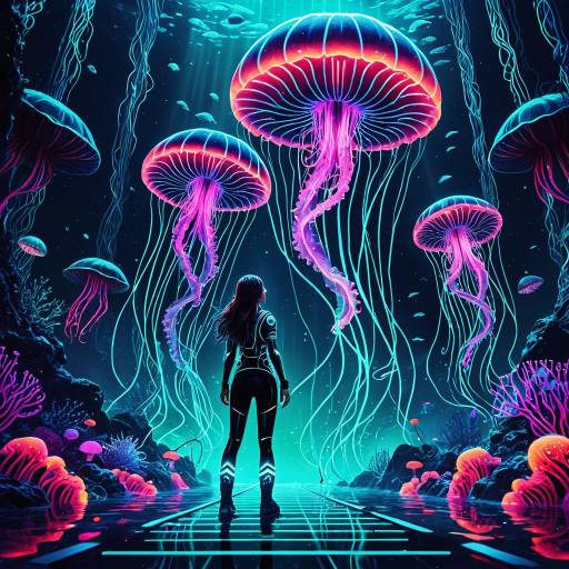 Neon Abyss Underwater Rave