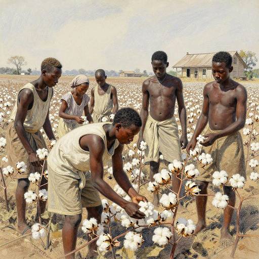 Intimate Cotton Harvest Resilience Drawing