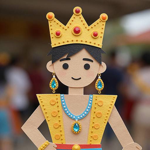 Realistic Sinulog Festival Male Doll