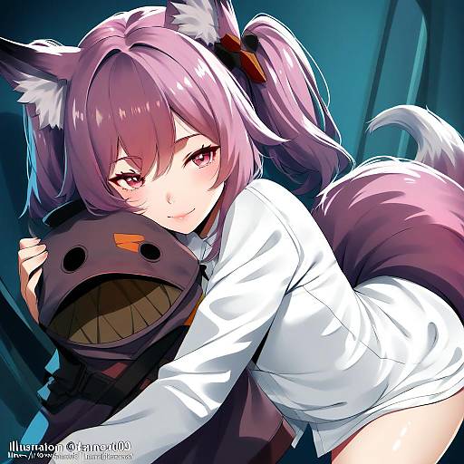 Illustration of Morte (arknights), arknights in the style of Dannex009