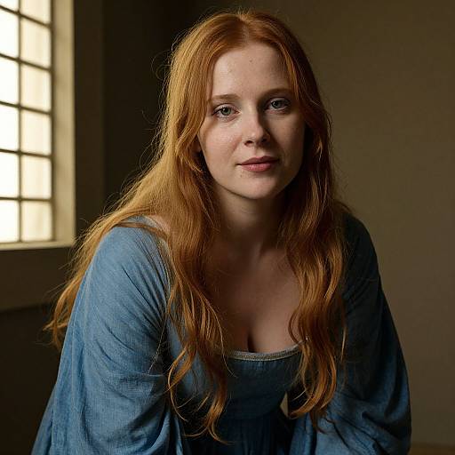 Rembrandt-Inspired Celtic Woman Portrait