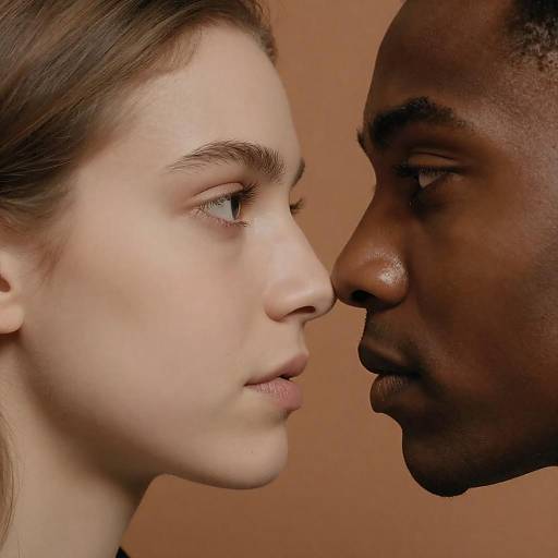 Intimate Warm Light Portrait of Couple