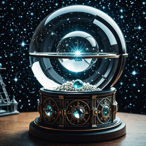 Celestial Harper in a Crystal Ball