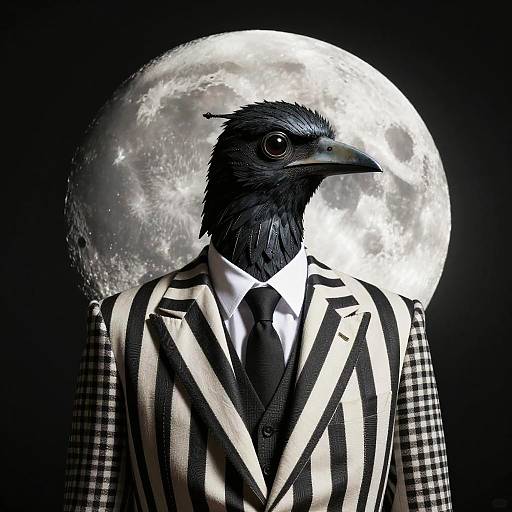 Moon in Scorpio: Metaphysical Bird-Faced Gentleman