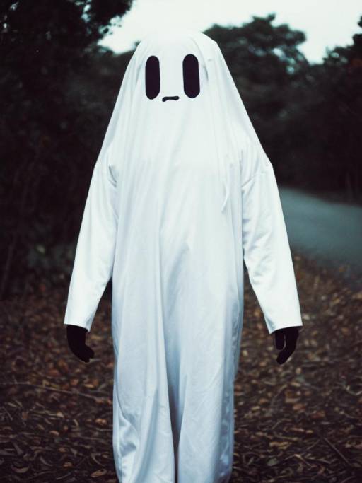 Realistic Napstablook Cosplay Photography