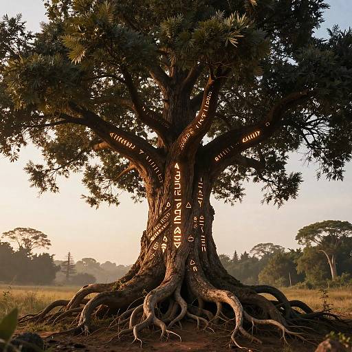 Mystical Tree of Creation Myth