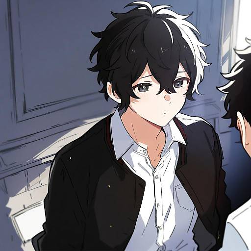 Illustration of Murata ugetsu, given in the style of Nozo (hitomiz)