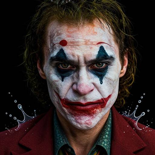 Hyper-Realistic Joker Portrait