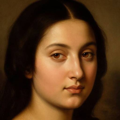 Classical Portrait of Persian Elegance