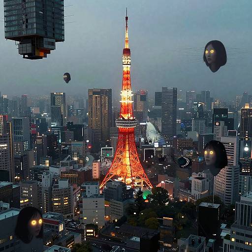 Surreal Tokyo Ghoul Dreamscape