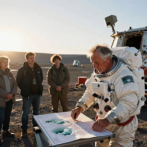 Retired Geologist Maps Moon Ice Deposits