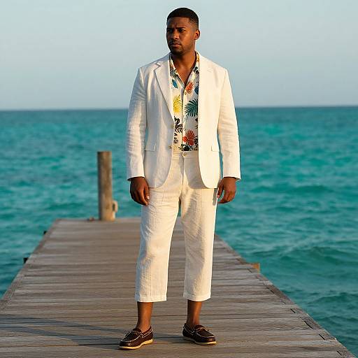 Sophisticated Island Chic Male Attire