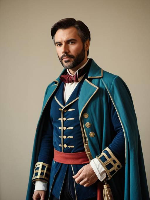 Man in Historical Grant Costume