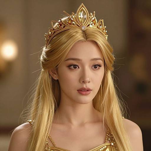 Close-Up Adult Golden Goddess Costume