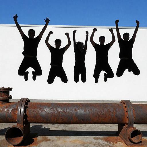 Energetic Jumpers in an Industrial Landscape