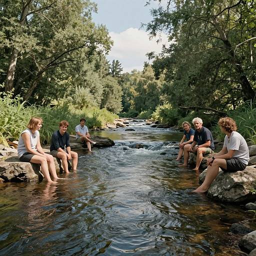 Ultra-Realistic Summer River Masterpiece