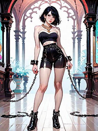 Modern Minimalist Fashion Photography of Woman