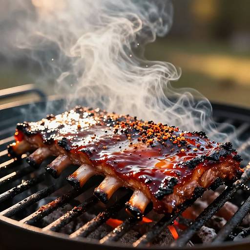 Sizzling Barbecue Ribs with Glaze