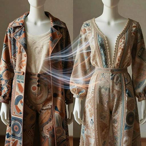 AI Clothes Swap Fabric Transformation