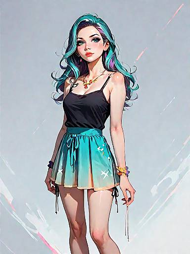 Casual Chic Woman in Stylish Outfit