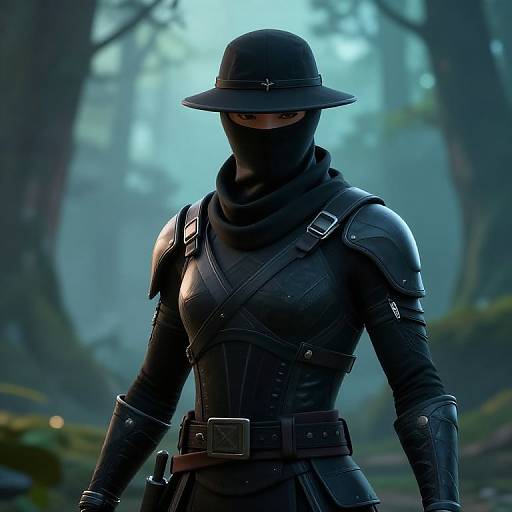 Stealthy Samurai Ninja Fortnite Skin