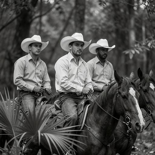 Cowboys in the Forest: A Monochrome Adventure