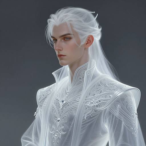 Intricate Translucent Fantasy Portrait