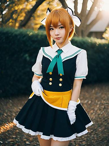 Realistic Sexy Rin Hoshizora Cosplay