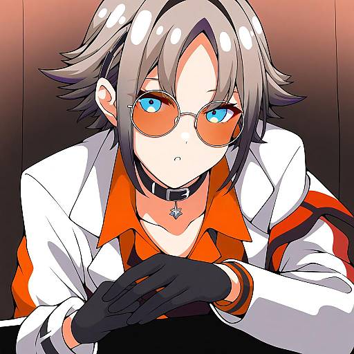 Illustration of Mysta rias, nijisanji in the style of Kurukurumagical