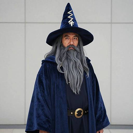Photorealistic Wizard Cosplay Portrait