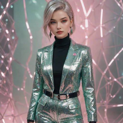 Chic Fashion Influencer in Stunning Attire Chic Fashion Influencer in Stunning Attire