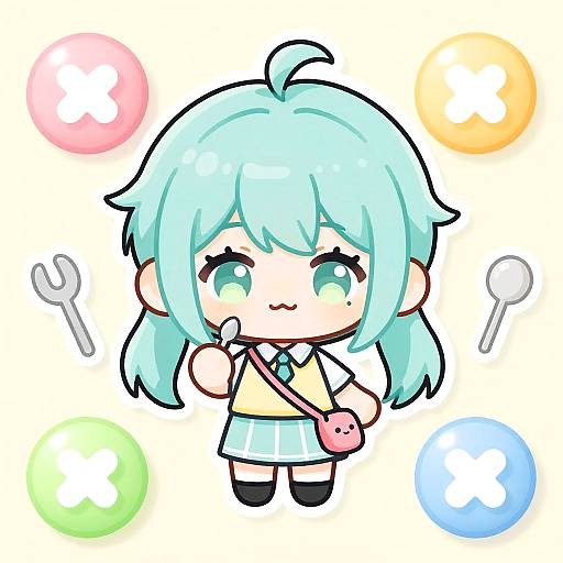 Chibi Avatar Creator with Pastel Style