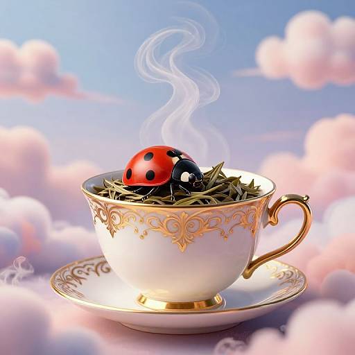 Majestic Tea Cup Dreamscape