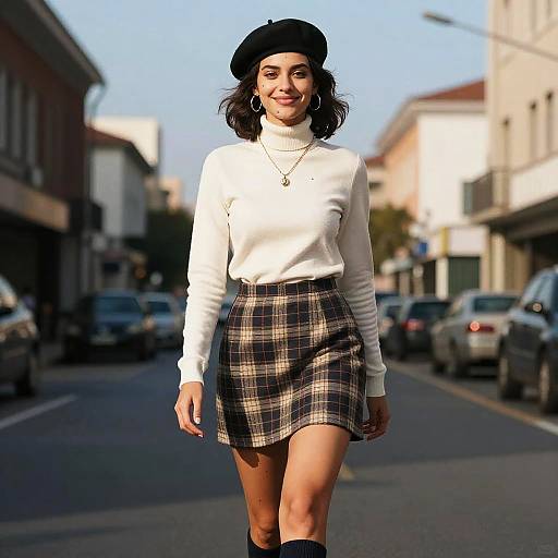 Ultra Realistic Street Portrait of Woman