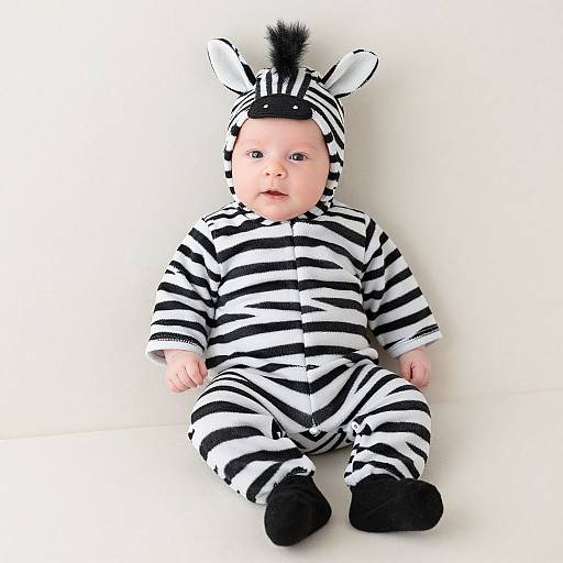 Adorable Newborn Zebra Costume