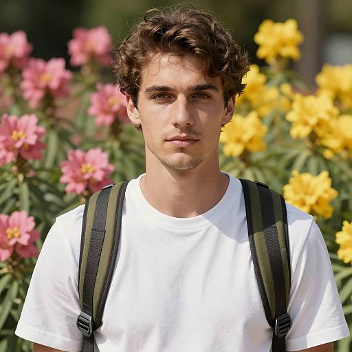 Modern Sustainable Fashion Portrait Outdoors