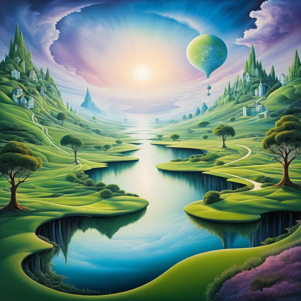 Surreal Landscape of Dreams and Reality