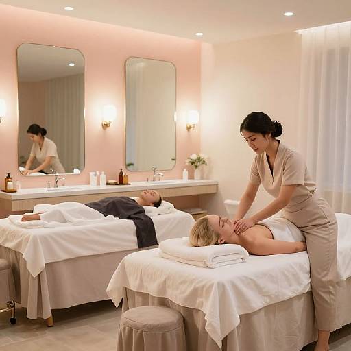 Serene Beauty Salon Ambiance