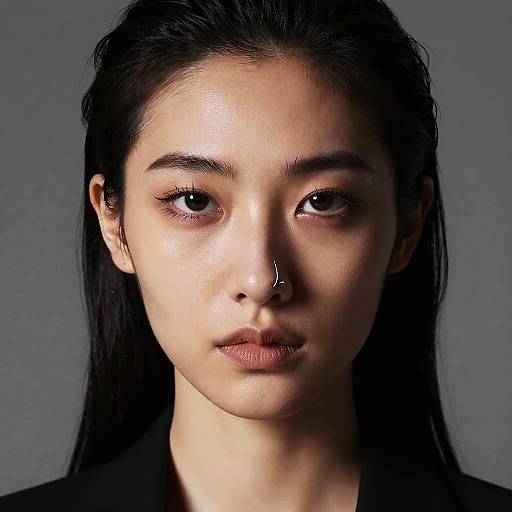 Avant-Garde Fashion Portrait