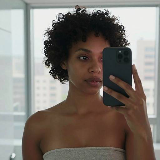 Moody Urban Mirror Selfie