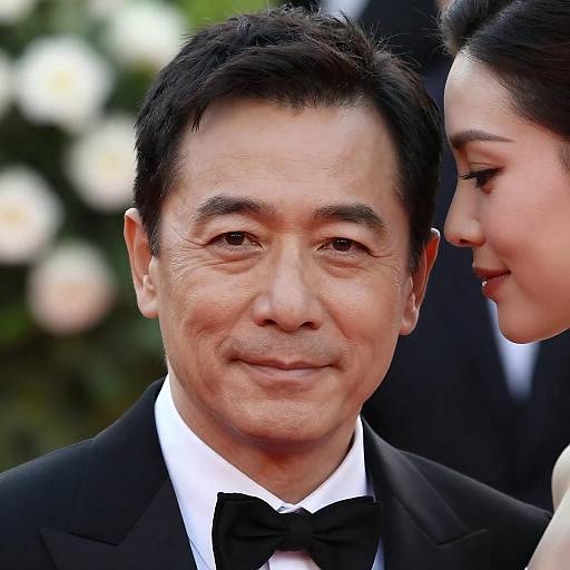 Elegant Couple in a Romantic Setting