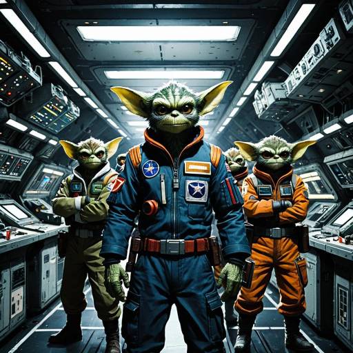 Galactic Smugglers Squadron in Space Station